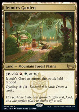 Jetmir's Garden (Streets of New Capenna) Trading Card