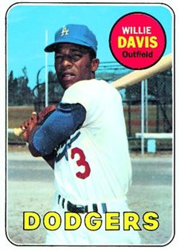 Willie Davis 1969 Topps #65