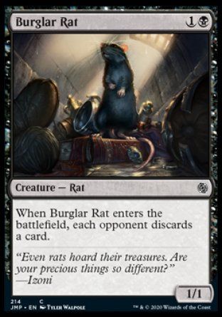 Burglar Rat (Jumpstart) Trading Card