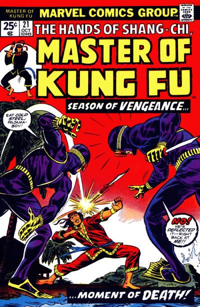 Master of Kung Fu #21 Comic