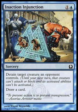 Inaction Injunction (Return to Ravnica)