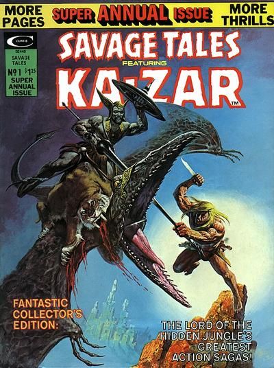 Savage Tales Annual #1 Comic