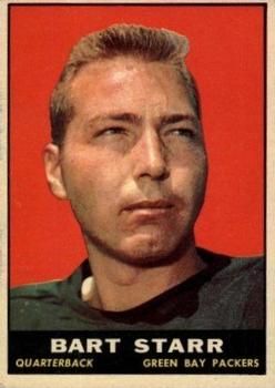 Bart Starr  1961 Topps #39 Sports Card