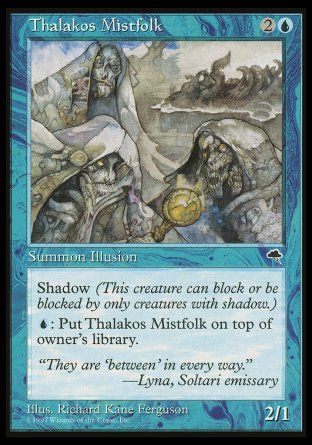 Thalakos Mistfolk (Tempest) Trading Card