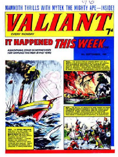 Valiant #4 September 1965 Comic