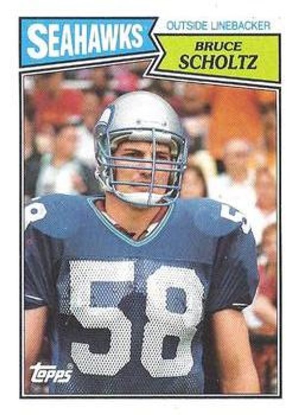 Bruce Scholtz 1987 Topps #178