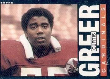 Curtis Greer 1985 Topps #141 Sports Card