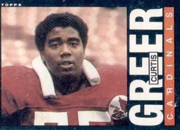 Curtis Greer 1985 Topps #141