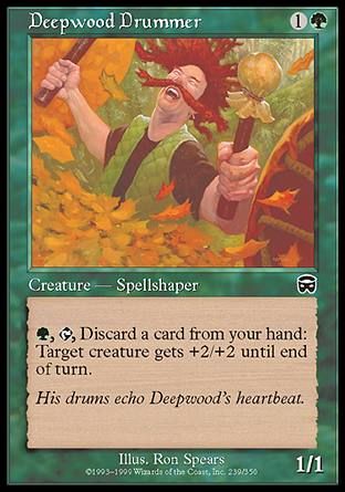 Deepwood Drummer (Mercadian Masques) Trading Card