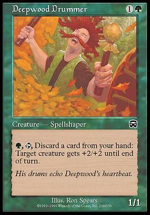 Deepwood Drummer (Mercadian Masques)