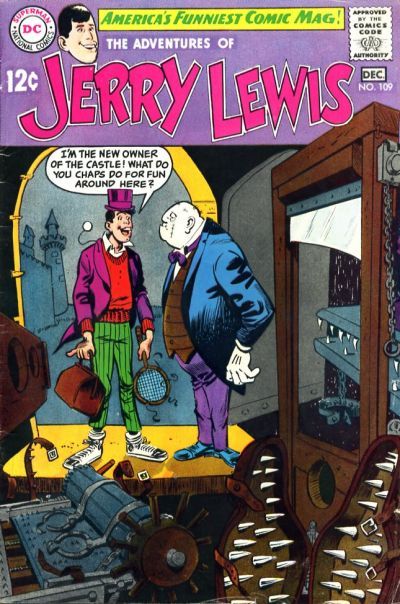 Adventures of Jerry Lewis #109 Comic