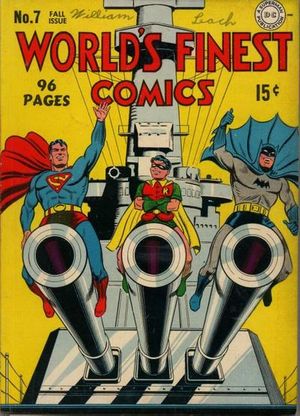 アメコミリーフ World's Finest #153 1965年 CGC3.0 WORLD'S FINEST #152 - Silver Age Superman with Batman