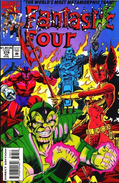 Fantastic Four #378 Comic