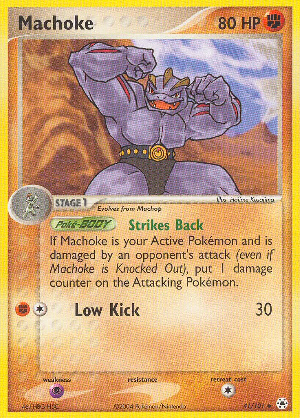 Machoke (41/101) - Hidden Legends Pokémon Card