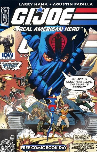 G.I. Joe: A Real American Hero [Free Comic Book Day Edition] #155 1/2 Comic