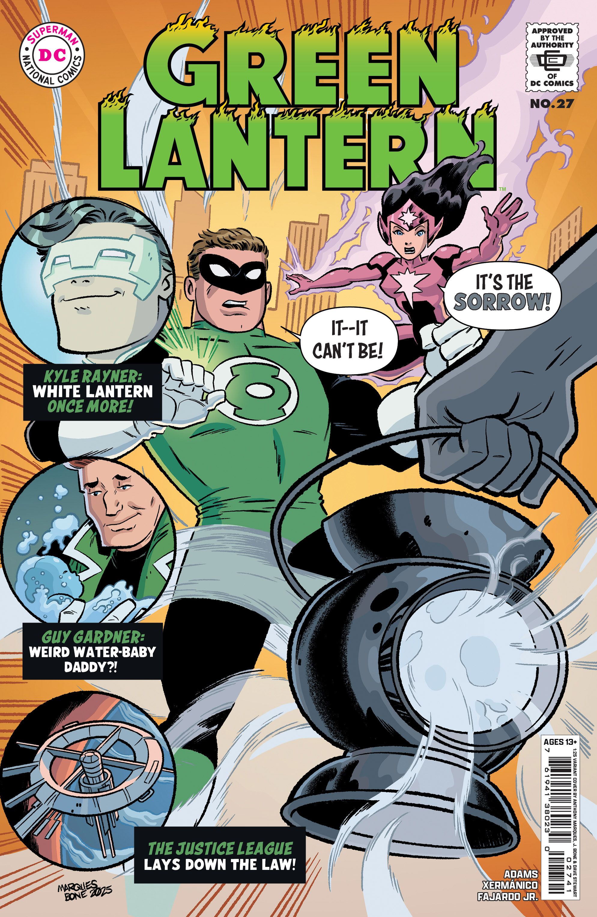 Green Lantern #27 (Cvr D Inc 1:25 Anthony Marques & J Bone Card Stock Variant) Comic