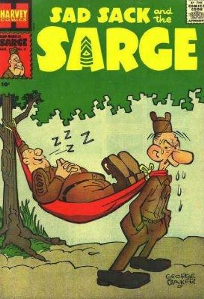 Sad Sack And The Sarge #4 Comic