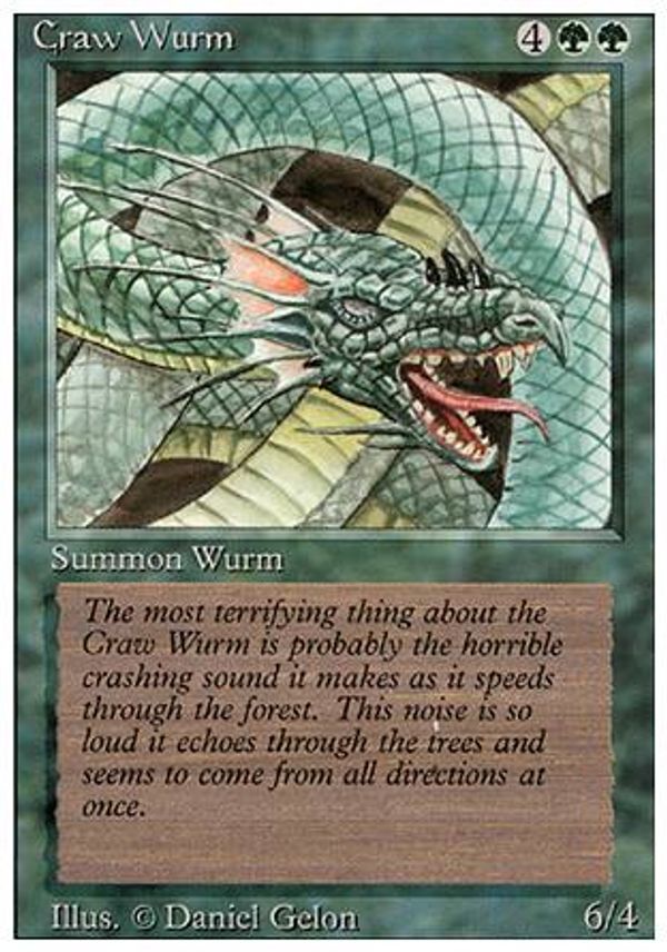 Craw Wurm (Revised Edition)