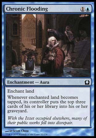 Chronic Flooding (Return to Ravnica) Trading Card