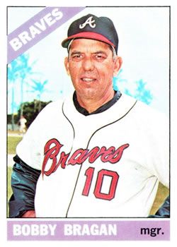 Bobby Bragan 1966 Topps #476 Sports Card