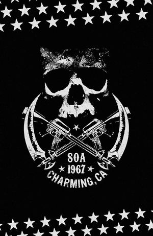 Sons Of Anarchy #7 (Charming Ca Metallic Stamp Cover)