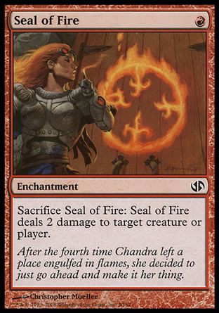 Seal of Fire (Jace vs. Chandra) Trading Card