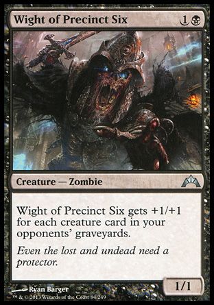 Wight of Precinct Six (Gatecrash) Trading Card