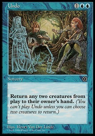 Undo (Portal Second Age) Trading Card