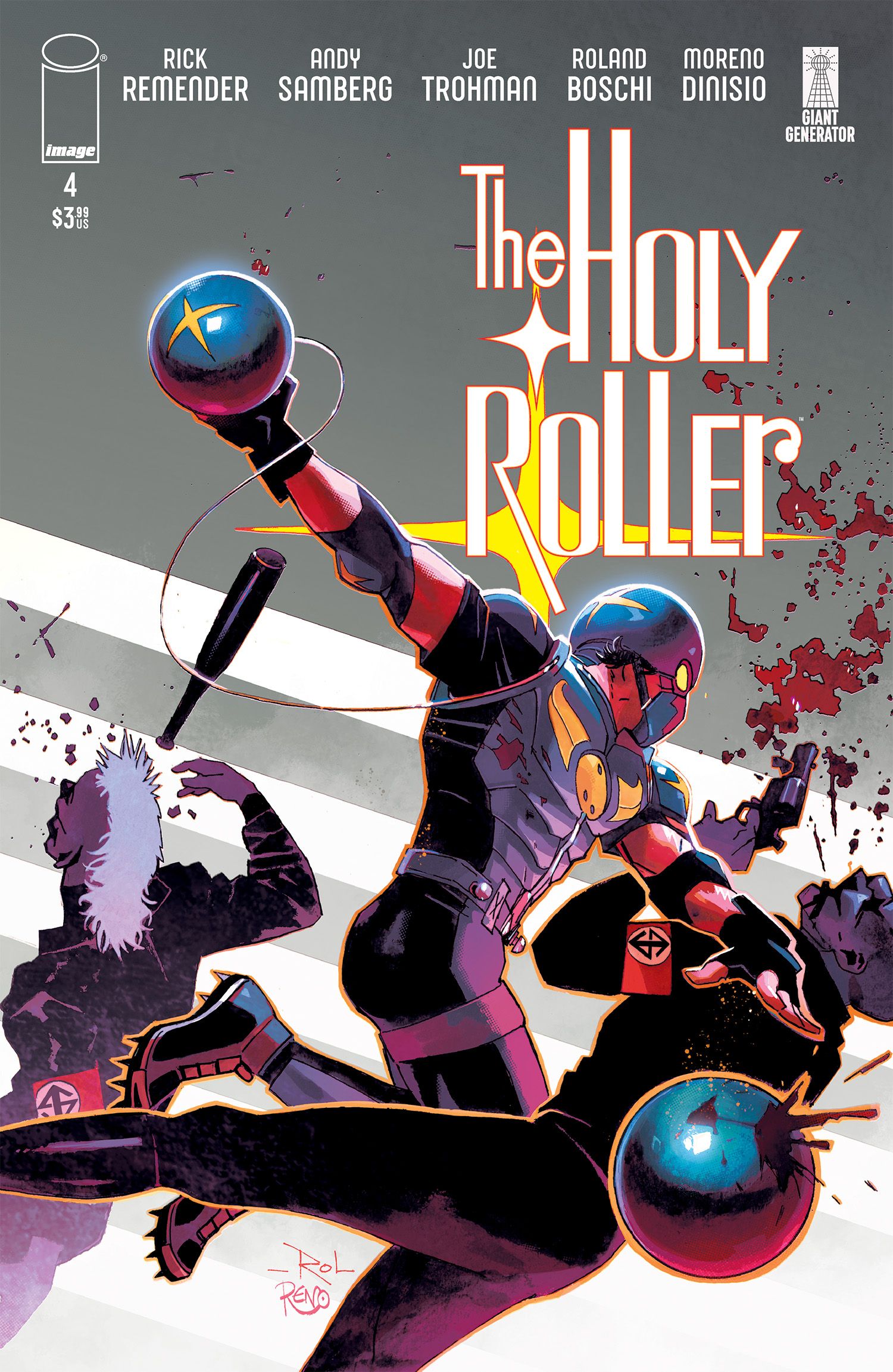 The Holy Roller #4 Comic