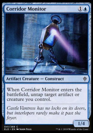 Corridor Monitor (Throne of Eldraine) Trading Card