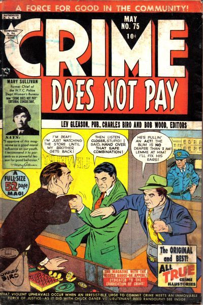Crime Does Not Pay #75 Comic