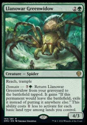 Llanowar Greenwidow (Dominaria United)