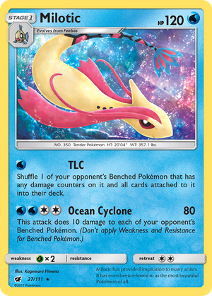 Milotic (27/111) - Crimson Invasion