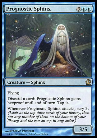 Prognostic Sphinx (Theros) Trading Card