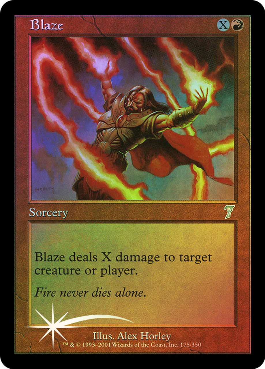 Blaze (7th Edition - Foil) Trading Card