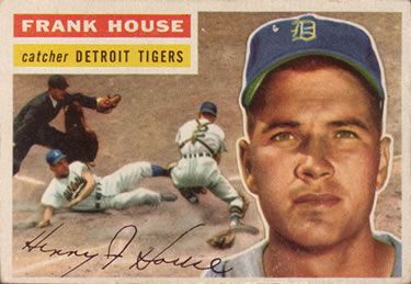 Frank House 1956 Topps #32 Sports Card