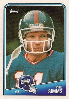 Phil Simms 1988 Topps #272 Sports Card