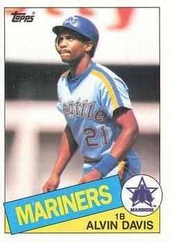  1989 Topps Baseball Card #687 Alvin Davis