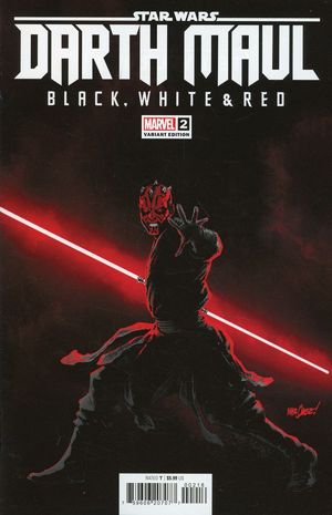 Star Wars: Darth Maul - Black, White & Red #2 (Marquez Variant Cover)
