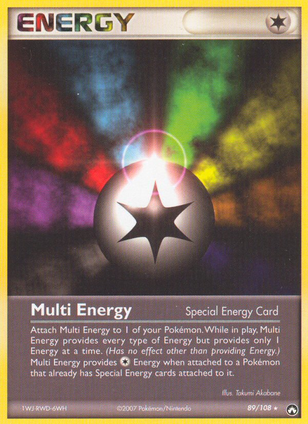 Multi Energy (89/108) - Power Keepers Pokémon Card