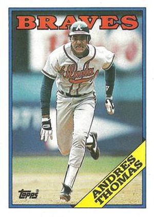 Andres Thomas 1988 Topps #13
