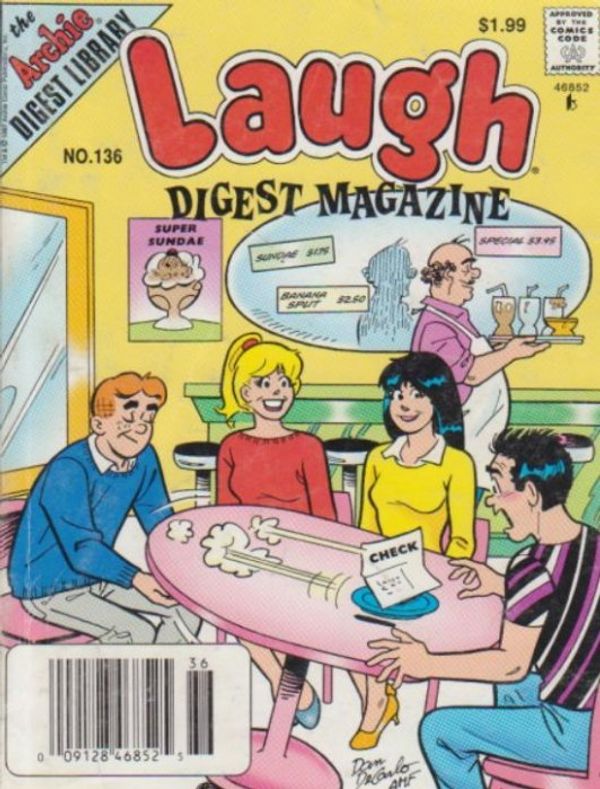 Laugh Comics Digest #136