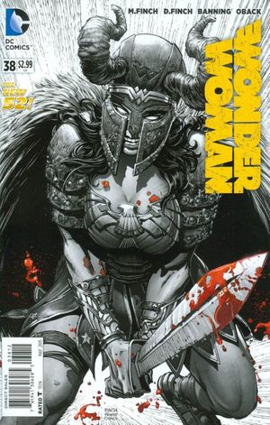 Wonder Woman #38 (Black &amp; White Variant Cover)