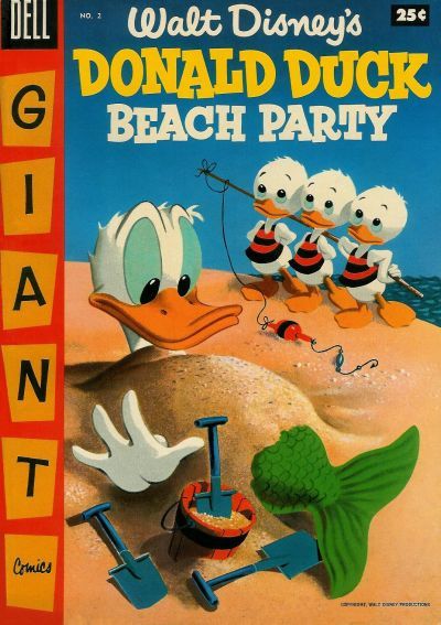 Donald Duck Beach Party #2 Comic