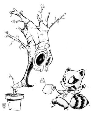I Am Groot #1 (Young B&w Original Variant)