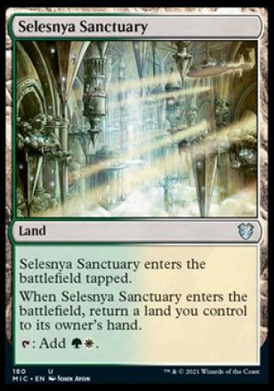 Selesnya Sanctuary (Innistrad Midnight Hunt Commander Decks)