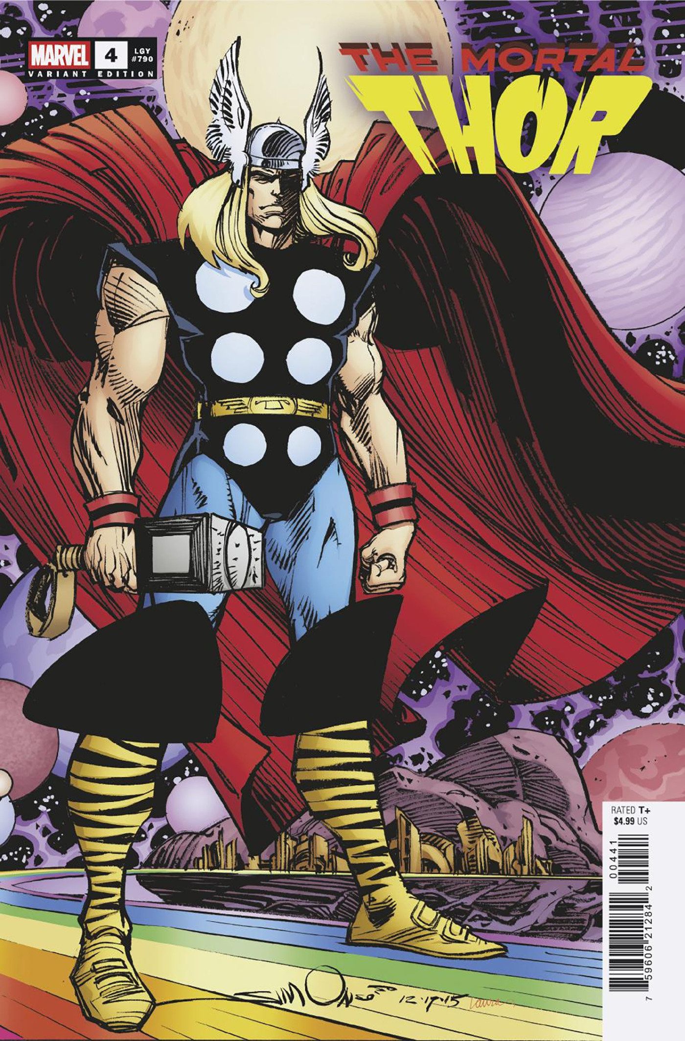 Thor #4 (Walt Simonson Variant) Comic