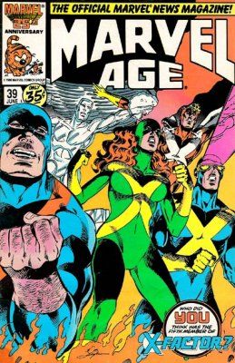 Marvel Age #39 Comic