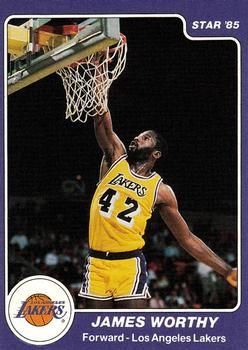 James Worthy 1984 Star #184 Sports Card