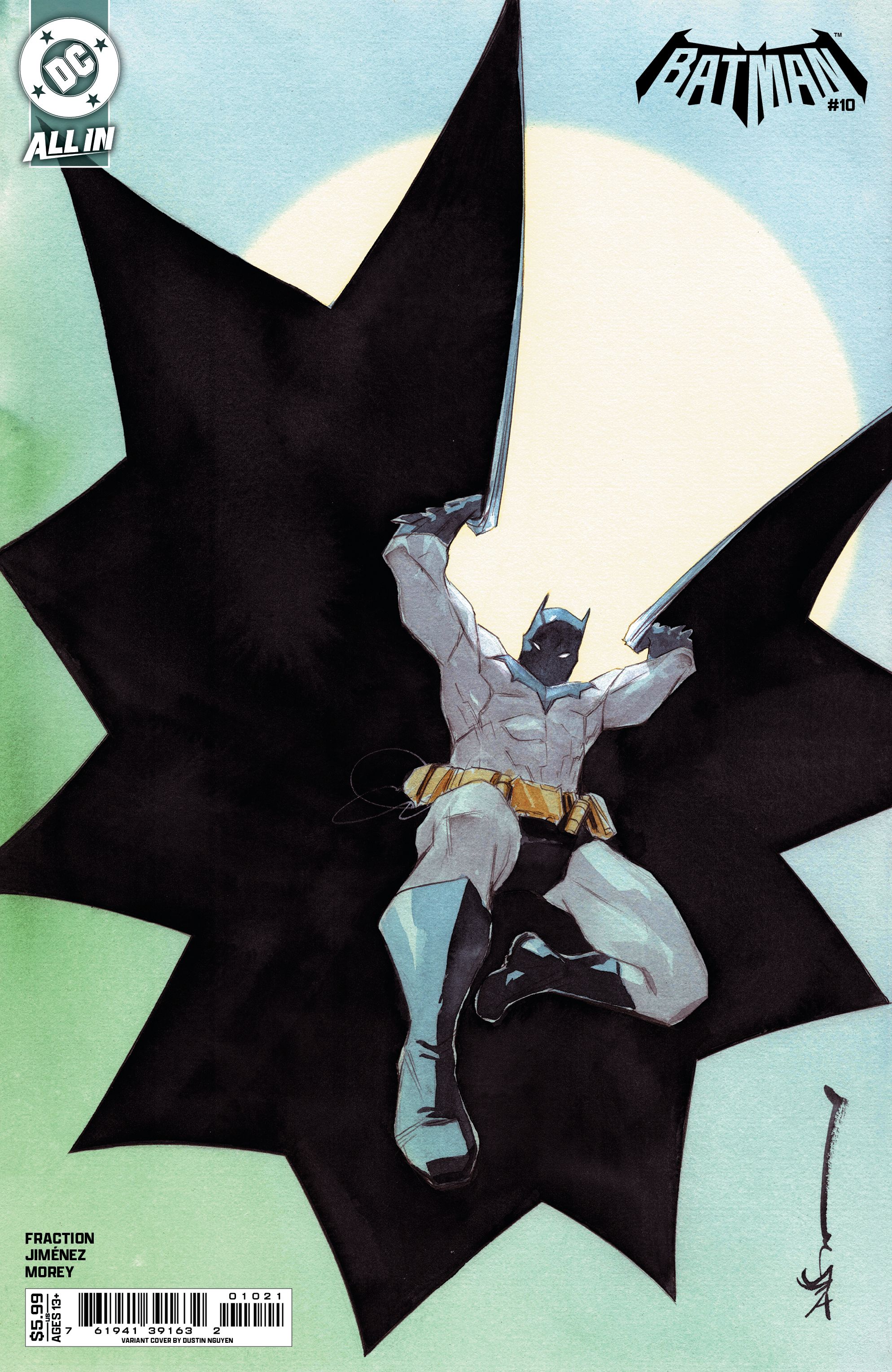 Batman #10 (Cvr B Dustin Nguyen Card Stock Variant) Comic